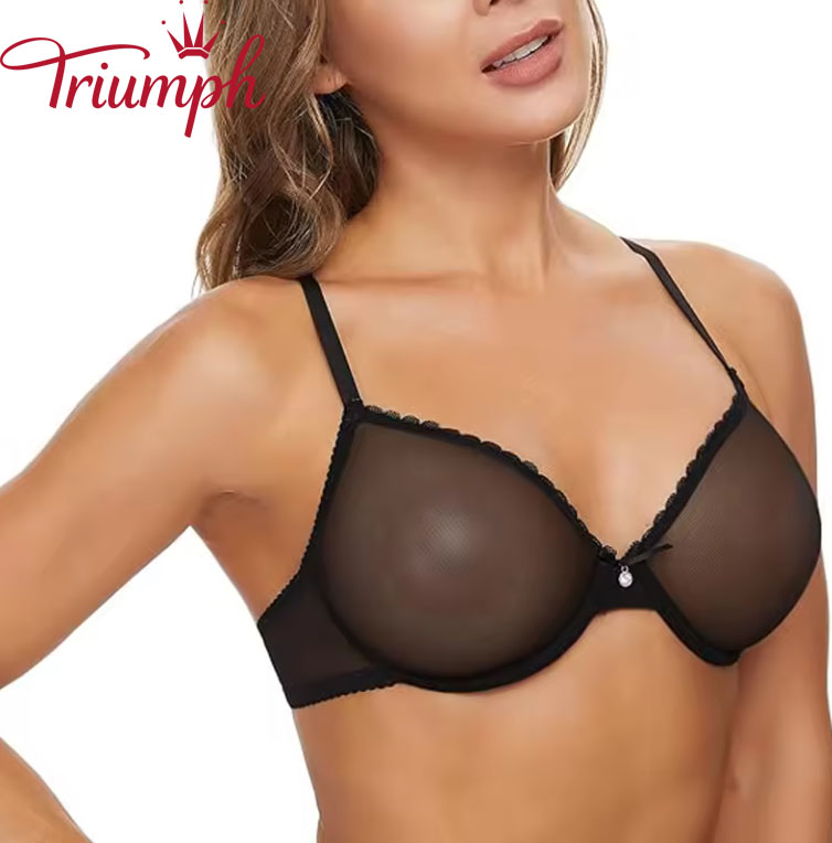 Triumf Biustonosz push-up modelujący sylwetkę w dużych rozmiarach🌺